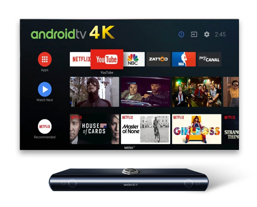 weier tv suppliers pantallas smart tv 65 inches smart TV