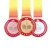 Import Well Designed gold nickel copper medal Ping Pong Race trophy and medals die casting from China