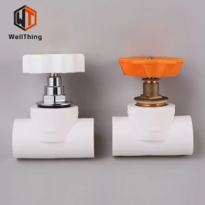 Wellthing factory direct sales of PPR pipe fittings  copper core globe valve plumbing pipe fittings complete specifications