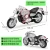 Import Welly Hot-saling 1/18 Scale Model Motorcycles Kawasaki Vulcan 1500 Wheel Turning Vintage Motorcycle Models from China