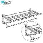 WESDA Stainless steel bathroom hotel towel rack