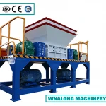 west pvc plastic double shaft shredder machine