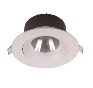 white color clothing stores ceiling use 5w 10w 15w adjustable anti-glare mini recessed led downlight