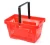 Import Whole Sale Collapsible Plastic Hand Held Supermarket Shopping Basket from China