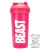 Import wholesale 400ml plastic bpa free custom glitter gym protein shaker bottle with logo from China