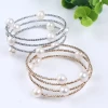 Wholesale 9-10mm Potato Freshwater Pearl Fashion Jewelry Charm Bracelet