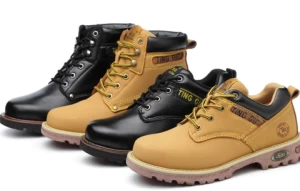 Wholesale anti-abrasion anti-slip safety work boots