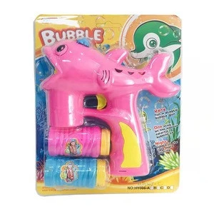 Wholesale bubble machine battery operated bubble water gun toy