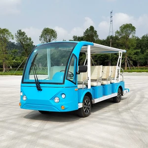 Wholesale Cheap 14 Seats Electric Sightseeing bus Electric Tour Car with CE certification
