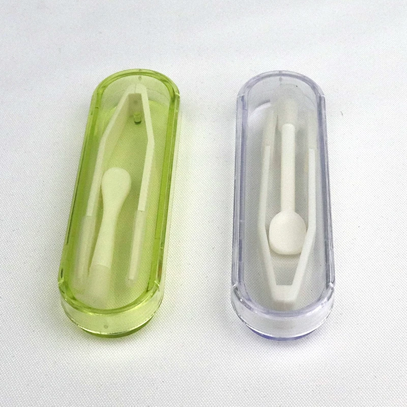 Wholesale Colored Contact Lenses Tools Tweezers Stick Accessories For Useful Plastic Clamps Tools