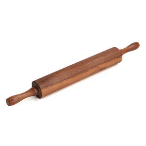 Wholesale Cookie Pastry Board Baking Accessoires Fondant Rolling Pin Wood