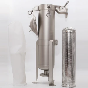 Wholesale customized good quality Stainless Steel 304 side entry bag filter