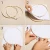 Import Wholesale DIY eco 4 Inch Bamboo Embroidery Hoops Round Wooden Circle Cross Stitch Hoop Round Ring For Art Craft Handy Sewing from China