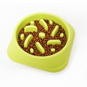 Wholesale Dog Bowl Slow Feeder Dog Feeder Slow Down Eating Pet Bowl Eco-Friendly Durable Non-Toxic Preventing Choking Healthy