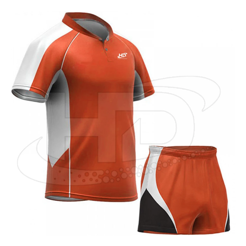 wholesale high quality rugby Uniform professional Plain Sports Wear custom rugby Uniform Set