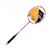 Wholesale high quality woven carbon fiber badminton racket