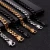Import Wholesale Hip Hop Jewelry 10mm Stainless Steel Chains Men Necklace Solid 18K Gold Plated Plain Cuban Link Chain Necklace from China