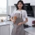 Import Wholesale Household washable waterproof apron for women fashionable and lovely waist kitchen cooking oil proof aprons from China