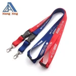 Wholesale lanyard polyester material/polyester lanyard