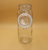 Wholesale Large clear storage jar glass jar food airtight glass jars with lid
