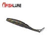 Wholesale Lure Soft Plastic Fishing Lures 75mm 3.2g AR11 silicon fish with t tail