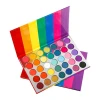 wholesale Matte Shimmer Makeup Powder private label 35 color neon eyeshadow palette