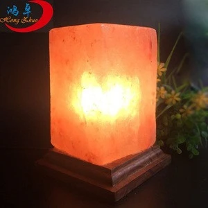 Wholesale Natural Carved Himalayan Cube Salt Lamp