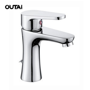 Wholesale outai brass body saving water hot and cold water mixer taps prices