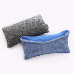 Wholesale Popular Travel kits compact small portable neck pillow eye mask