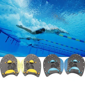Wholesale Portable Palm Hand fins Swimming Paddle Silicone Flipper Fins Paddle