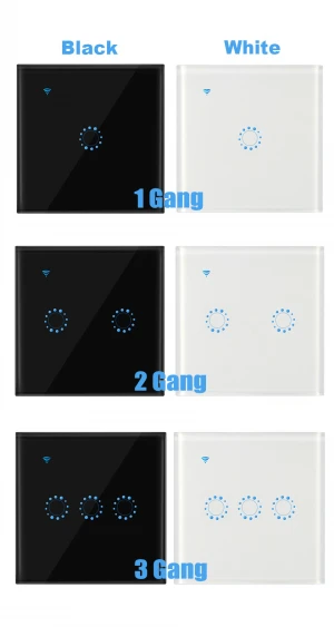 Wifi Smart Switch Household Wall Light Switch With Voice Control Intelligent Wifi Switch