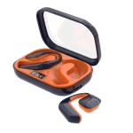 Wireless Waterproof Bone Conduction BT 5.3 Headset Bone Transmission Plug-In Non Ear Movement Wireless Headset Earphone