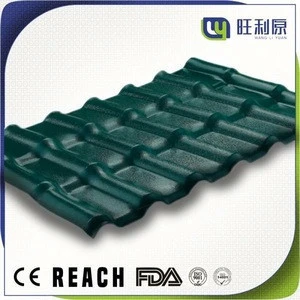WLY 3.0mm plastic shingle roofing sheet building material for roof