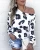 Import women fashion tops blouse  new model shirts  tops blouses and off shoulder long sleeve  leopard t shirts from China