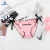 Import women panty cotton ribbon letter lady panty g-string mid rise underwear for woman 3019 from China
