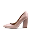 Womens Candy Color Genuine Leather Low Heel Comfortable Soft Dress Shoe