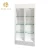 Import wood rack display shelf wooden cosmetic display shelves nail salon supplies equipment furniture from China