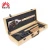 Import Wooden Case Barbecue Tool Box Set Barbeque Tools Box 3Pcs Set Bbq Grill Tool Kit from China