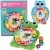 Import Wooden Educational Toy Cartoon Shape Sorting Geometry Clock for children kids from China