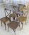 Import wooden event cross back chairs from China