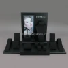 Wooden Jewelry Display In Black Color With Microfiber
