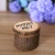 Wooden Ring Boxes jewelry boxing wedding for marriage propose engagement vintage eco friendly custom Marry Me ? Print Box