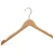 Import wooden top hanger with clips and notches anti-slip competitive price from China