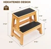 Wooden Two Step Stool