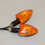 Yellow light turn signal lights for motorcycles steering lamp