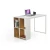 Import YuKai hot sales white computer desk computer table luxury office desk TD-1943 from China