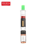 zhorya kids cosplay cheap plastic green fake laser light up toy sword with adjustable length function