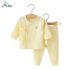 0-3 months autumn comfortable kids pajamas clothing Two Piece Sets Newborn baby cotton underwear clothes