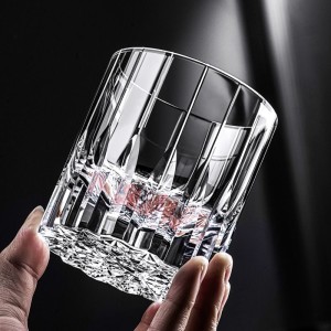 Whisky glass crystal glass cut glass