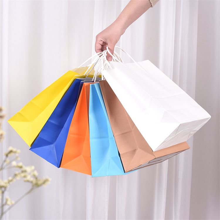 Buy Wholesale Biodegradable Packaging Colorful Paper Shopping Bag Extra ...